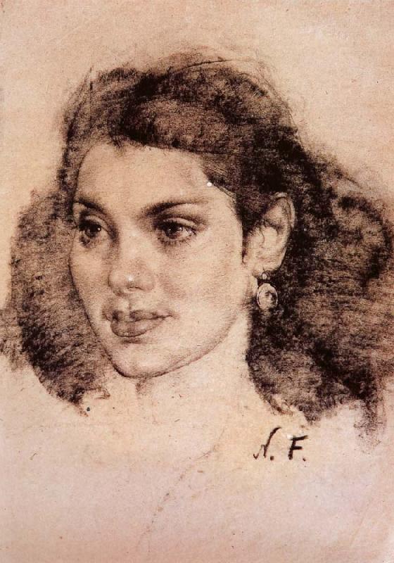 Nikolay Fechin Mexican girl